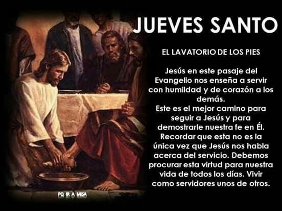 Frases e imágenes para reflexionar por Jueves Santo. (Foto: Pinterest)