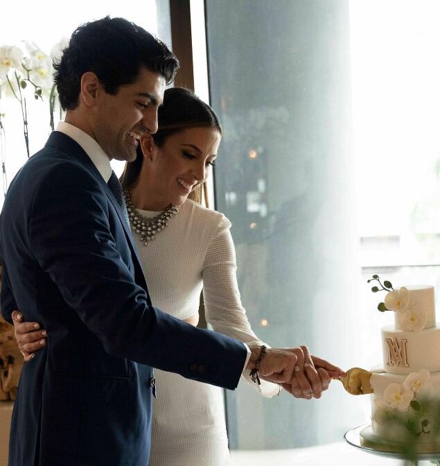 Maity Interiano junto a Anuar Zidan (Foto: Maity Interiano/Instagram)