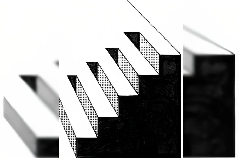 Mira qué lado de tu cerebro predomina según veas unas escaleras o unos pasillos. (Foto: Genial.Guru)