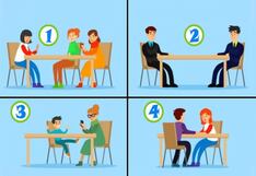 ¿En qué mesa te sentarías? Contesta para que sepas más sobre ti
