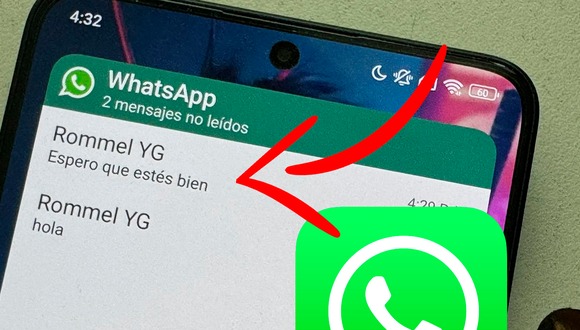 WHATSAPP | WhatsApp no quiere que sepas este truco que hoy te traigo para leer tus mensajes sin necesidad de ingresar a la app. (Foto: Depor - Rommel Yupanqui)