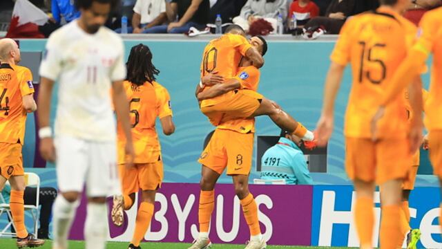 No hubo sorpresa: Países Bajos venció 2-0 a Qatar y clasificó a octavos del Mundial