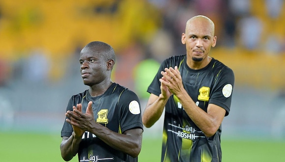 N'Golo Kanté y Fabinho fueron de los últimos jugadores en salir de la Premier League a Arabia Saudí. (Foto: Getty Images)