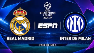 ESPN y Disney Plus transmitieron Real Madrid 2-1 Inter de Milán por Champions League (08/09/2026)