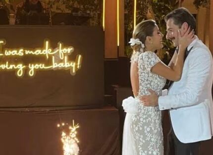 La boda de los presentadores fue un evento muy sonado en México a mediados de 2020 (Foto: @eva_soberana / Instagram)