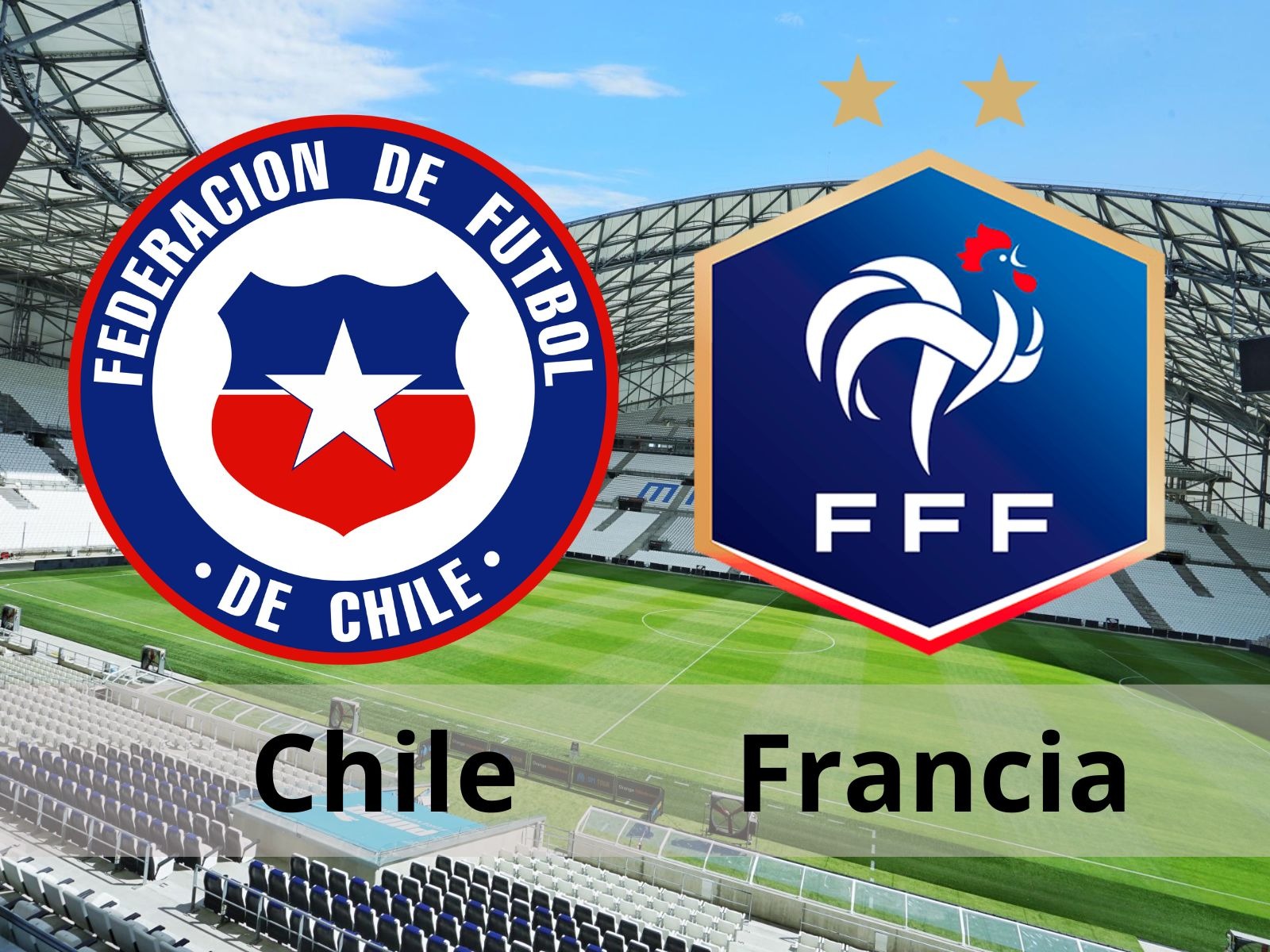 Consulta la información al detalle del partido Chile vs. Francia: hora, link streaming, canal de TV y dónde verlo en vivo en tu país. | Crédito: Canva / Composición Depor