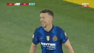 Frotó la lámpara: Perisic anotó doblete para el 4-2 de Inter vs. Juventus [VIDEO]