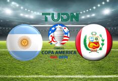 TUDN: cómo seguir Argentina vs. Perú por TV y Online