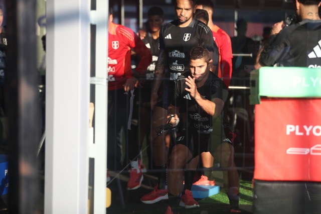 Las mejores postales del entrenamiento de Perú (Foto: Jorge Cerdán / GEC)