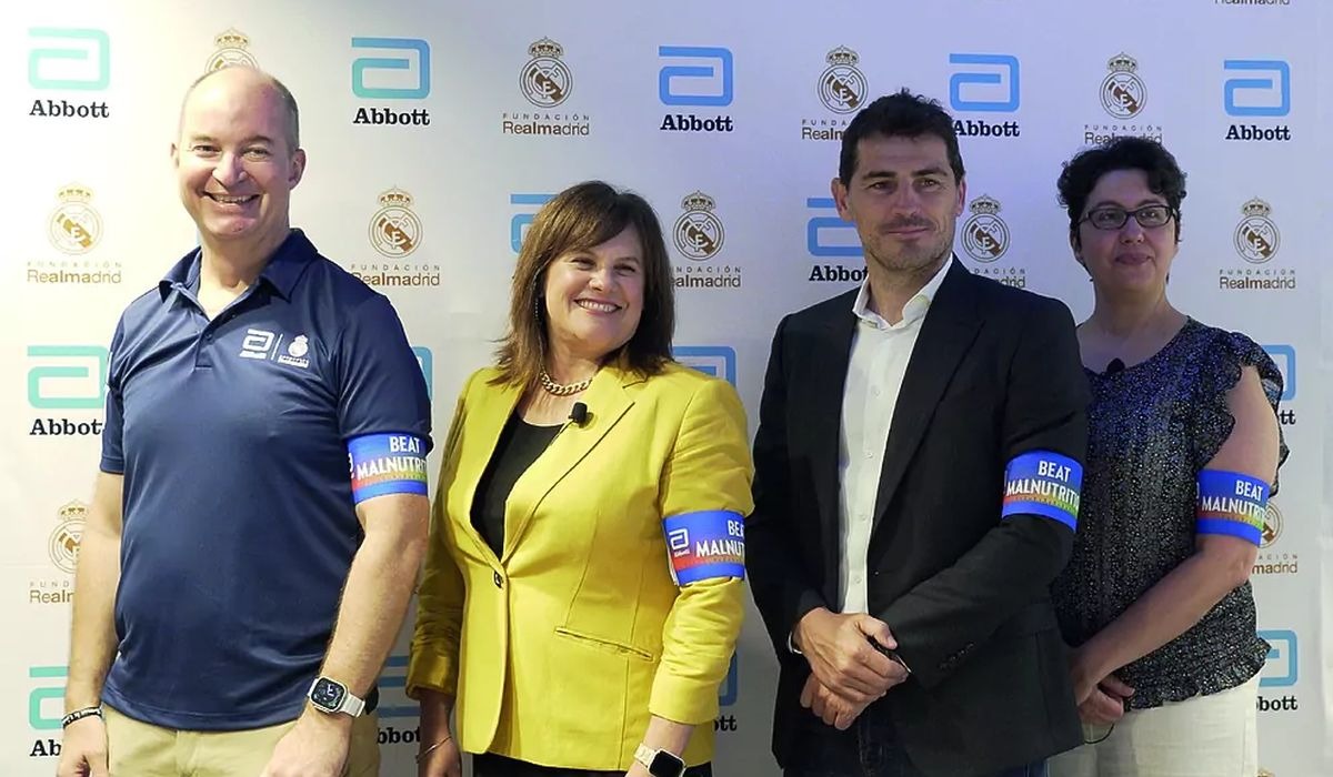 Abbott, Real Madrid y la Fundación Real Madrid se unen para “Combatir la Malnutrición” a nivel mundial. (Foto: Difusión)