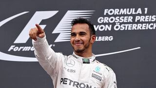 Fórmula 1: Lewis Hamilton se llevó el Gran Premio de Austria