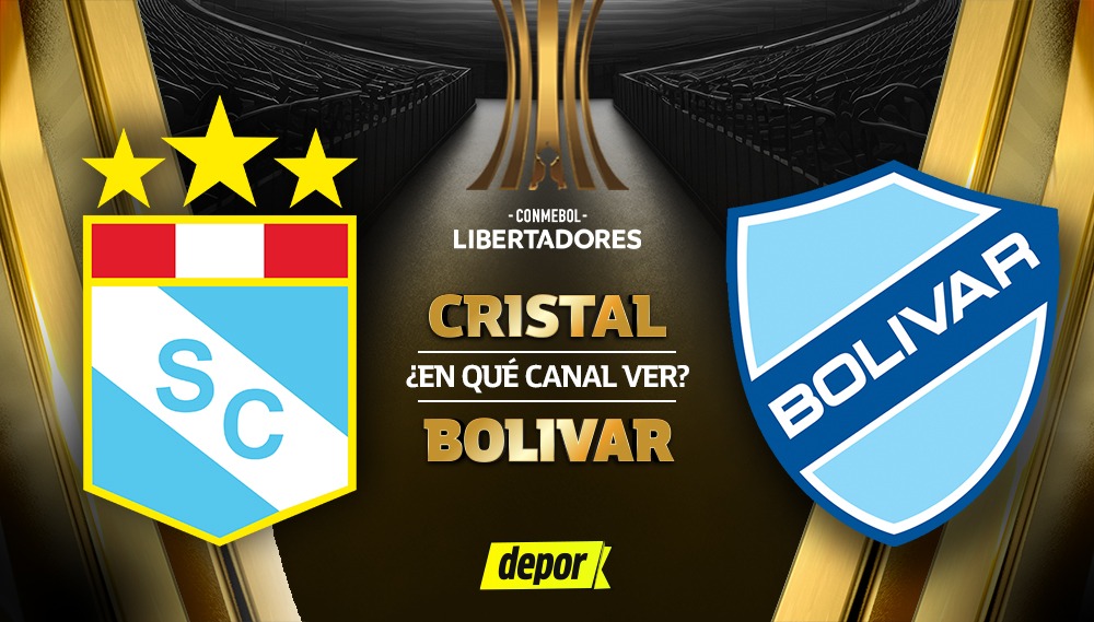 Sporting Cristal vs. Bolívar chocan por el Grupo G de la Copa Libertadores. (Diseño: Christian Marlow)