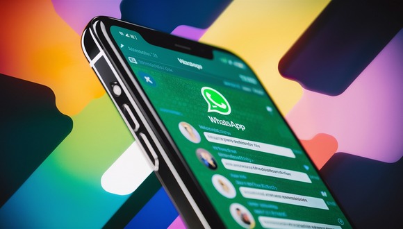 Sigue navegando sin recibir los mensajes de WhatsApp (Ideogram)