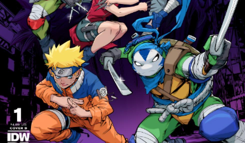 Conoce todos los detalles del crossover entre Naruto y Tortugas Ninja (Foto: IDW)