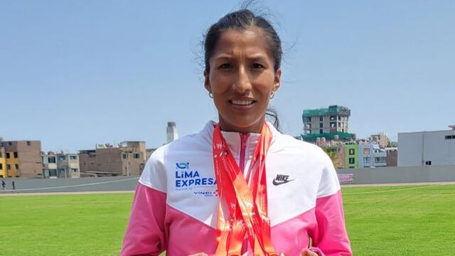 Jovana de la Cruz obtiene el primer puesto en 5 mil metros planos en el Campeonato Nacional de Atletismo