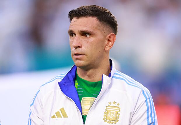 Emiliano Martínez fue titular en la victoria de Argentina sobre Perú por la Copa América 2024. (Foto: Getty Images)