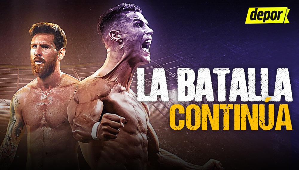 Cristiano Ronaldo y Lionel Messi se encuentran en la lucha por el máximo goleador en la historia del fútbol. (Foto: Diseño Depor)