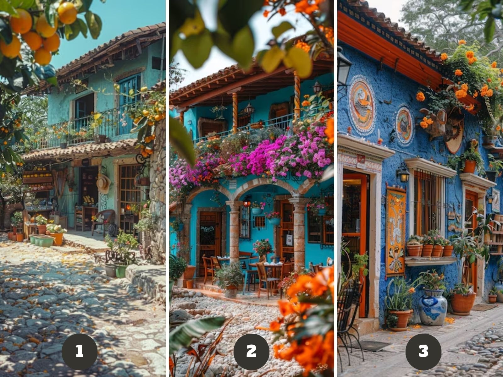 Test visual: Trata de elegir una de las casas y sabrás qué comentario brinda la gente sobre ti. (Foto: Composición Freepik / Depor)