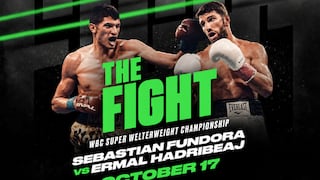 💥 ¿En qué canal transmiten Sebastián Fundora vs. Ermal Hadribeaj EN VIVO hoy por título CMB?