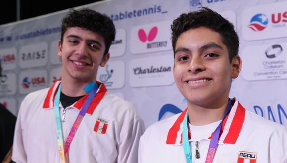 Carlos Fernández y Adrián Rubiños destacaron en el Campeonato Panamericano Juvenil. (Foto: IPD)