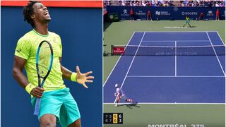 El interminable punto que Monfils le ganó a Nishikori en el Masters de Montreal [VIDEO]