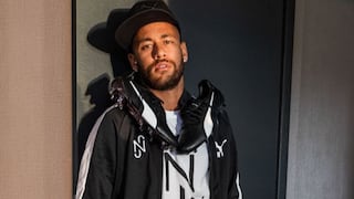 Neymar presentó a su nuevo patrocinador deportivo