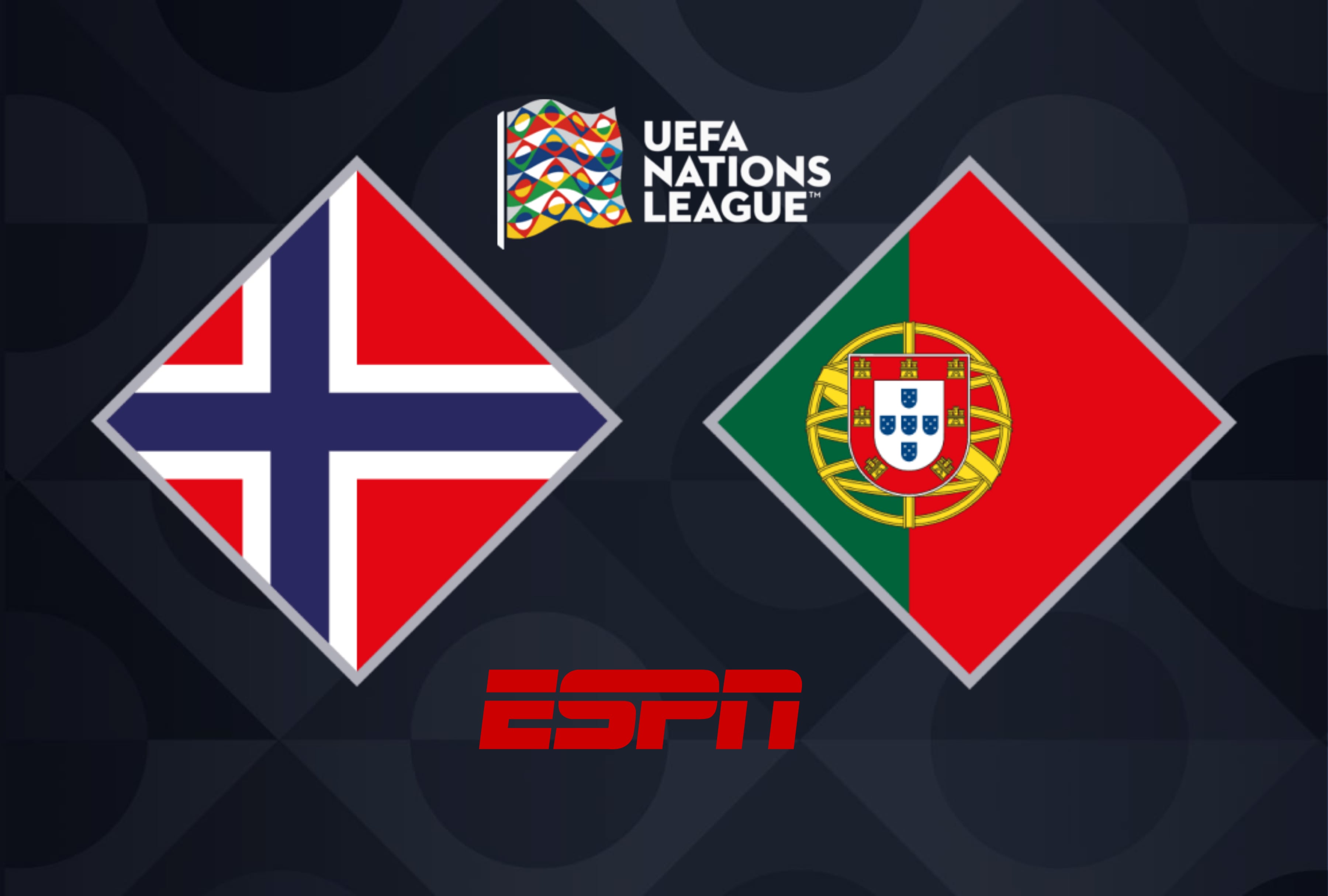 Sigue el partido entre Noruega y Portugal en vivo por la UEFA Nations League 2026. Transmisión disponible a través de la señal de ESPN y streaming online en Disney Plus. | Crédito: uefa.com / Composición Mag