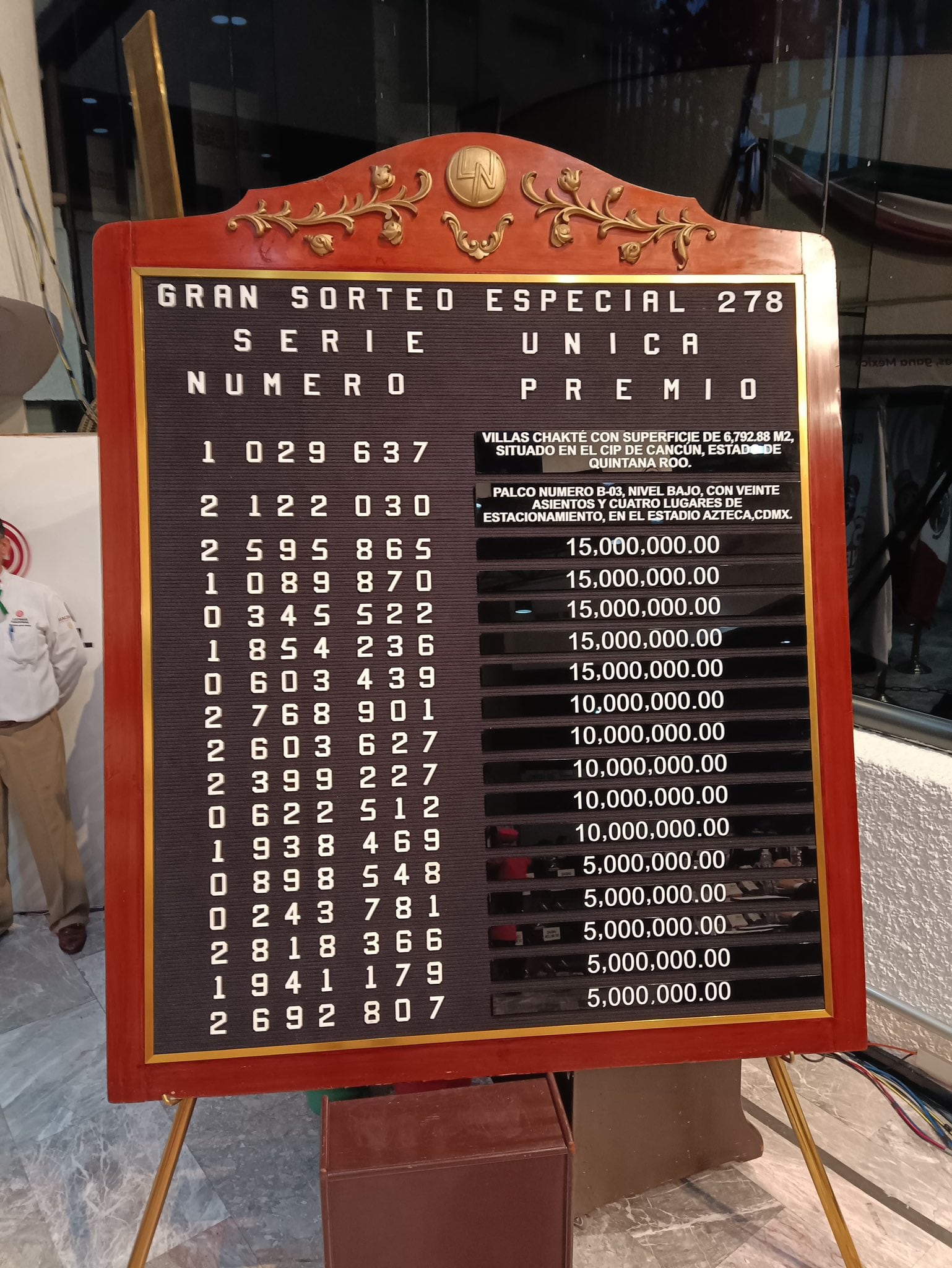 Mira los resultados y números ganadores del Gran Sorteo Especial 278 | Foto: Lotenal