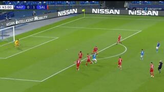 Sacó un latigazo: ’Chucky’ Lozano anotó el 1-1 del Napoli contra Red Bull Salzburgo por Champions [VIDEO]