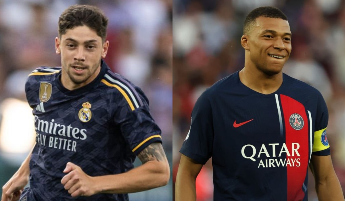 Federico Valverde y Kylian Mbappé podrían jugar juntos muy pronto. (Foto: Composición Depor / Getty Images)