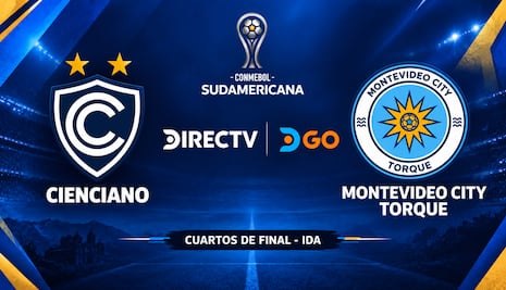 DIRECTV televisó el partido Cienciano 2-0 Torque por cuartos de la Copa Sudamericana 2026