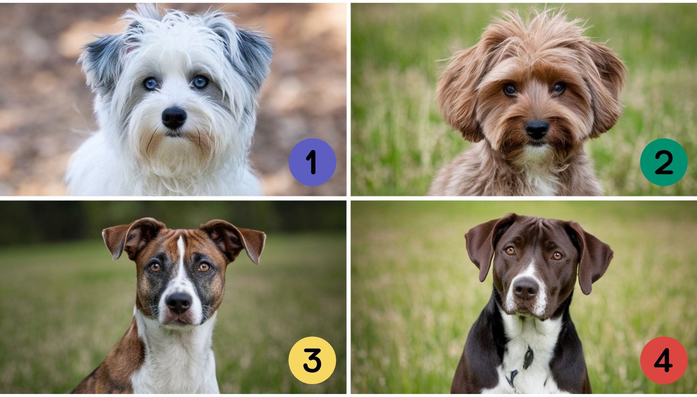 Escoge uno de los perros en esta imagen para descubrir si eres una persona leal (Foto: Depor).