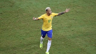 Con un buen gol de Neymar, Brasil derrotó 2-1 a Colombia en Eliminatorias