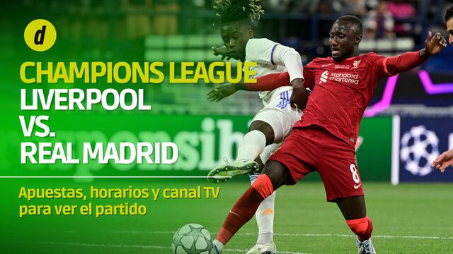 Champions League: horarios, apuestas y dónde ver el Liverpool vs. Real Madrid