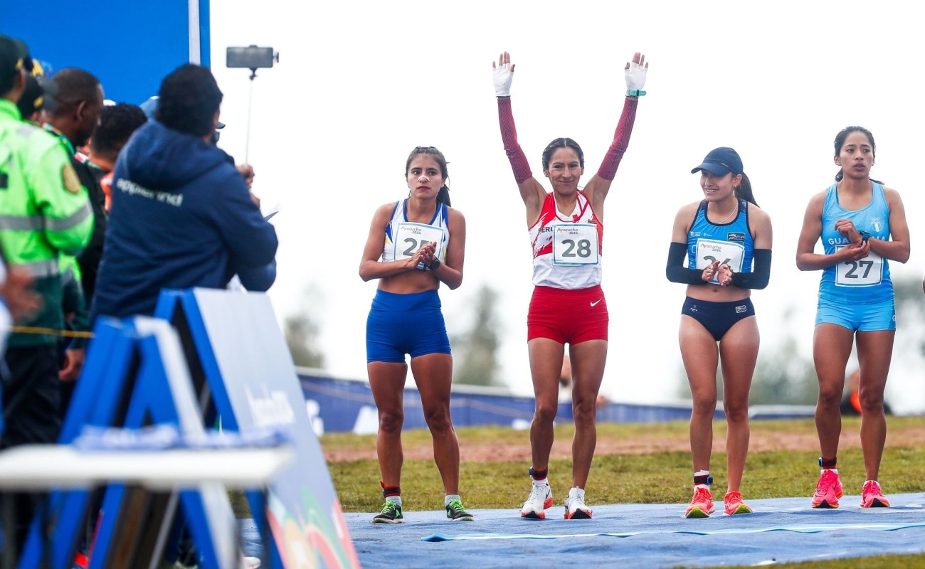 Jovana De la Cruz y Gladys Tejeda ganaron medallas de oro y plata en los Juegos Bolivarianos. (Foto: ANDINA/Eddy Ramos)