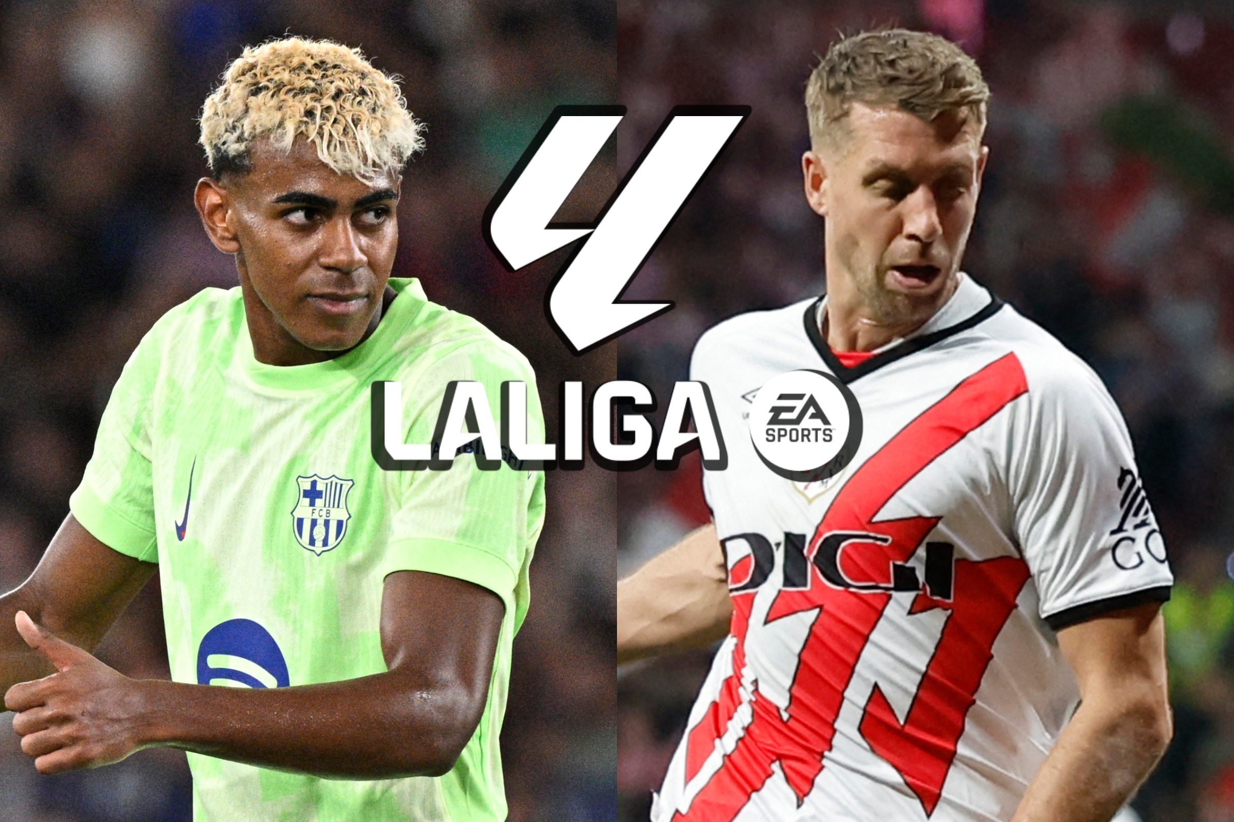 FC Barcelona vs. Rayo Vallecano EN VIVO por LaLiga 2025-26: fecha, hora y canal del partido en Vallecas. (Fotos: AFP / Composición Mag)