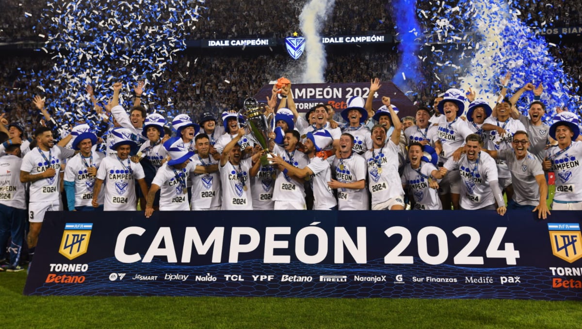 Vélez es el vigente campeón del fútbol argentino. (Foto: LFP)