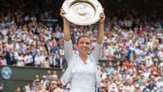 Simona Halep, campeona de Wimbledon: “Estoy muy triste de que el torneo no se vaya a disputar este año"