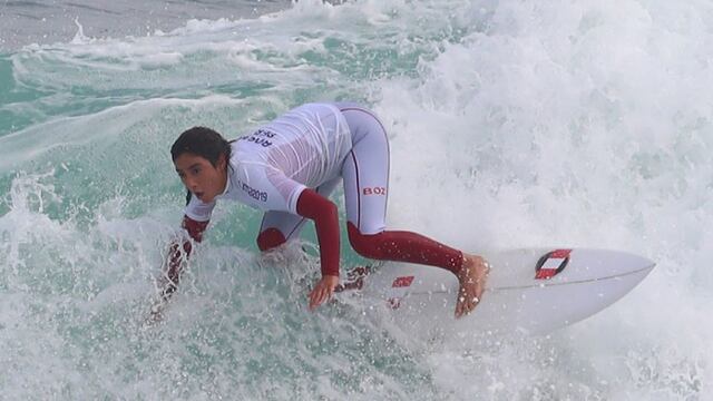 Daniella Rosas pasó a la final de Surf Open y asegura otra medalla para Perú