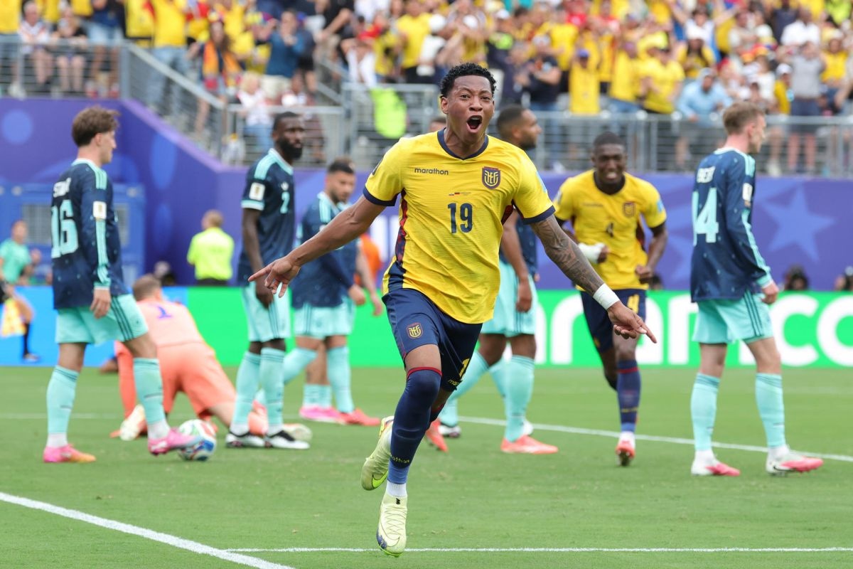 ¡La ‘Tri’ se ilusiona! Gol de Plata a favor de Ecuador que gana a Alemania por el Mundial (Foto: EFE)