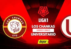 Universitario vs. Los Chankas: fecha, horarios y canales de TV por la Liga 1 2026