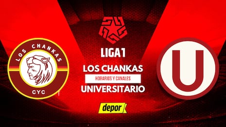 Universitario vs. Los Chankas: fecha, horarios y canales de TV por la Liga 1 2026