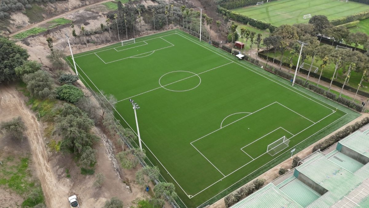 El campo también está diseñado para campeonatos interescolares y competencias oficiales. (Foto: Inmaculada)