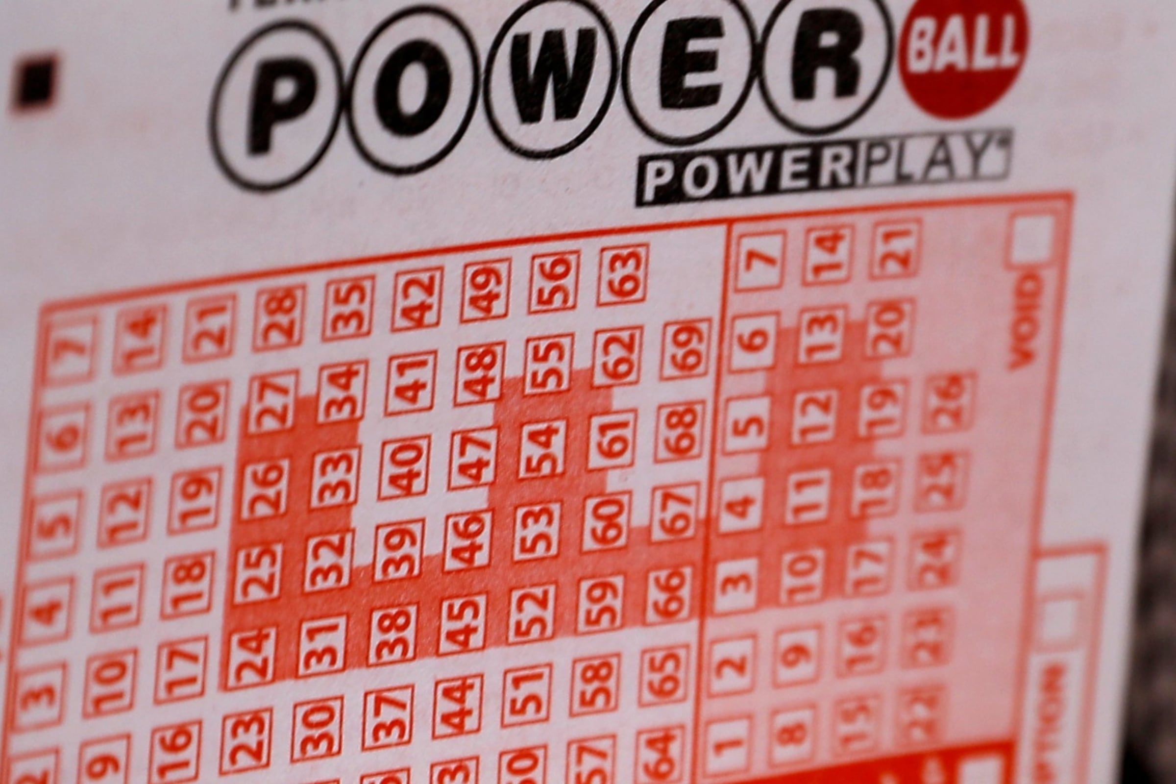 A record-breaking Powerball prize of $482 million is up for grabs in the next U.S. lottery drawing this Saturday. (Photo: AP)