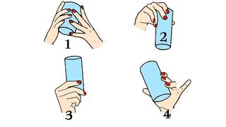 Descubre tu personalidad a través de cómo sostienes un vaso