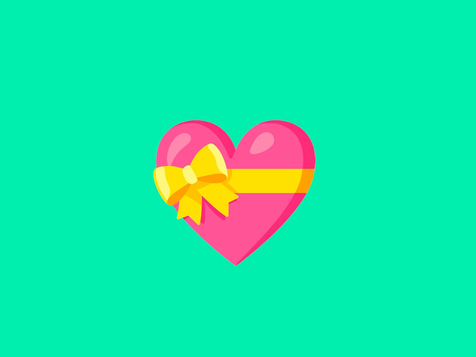 WHATSAPP | Si desconocías el significado real, aquí te decimos qué es el corazón rosado con lazo amarillo en WhatsApp. (Foto: Emojipedia)
