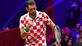 De la mano de Cilic: Croacia derrotó a Francia en la primera fecha de la final de la Copa Davis 2018