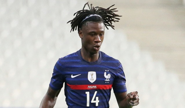 Eduardo Camavinga estará fuera hasta ocho semanas luego de que se lesionara en un entrenamiento tras chocar con Ousmane Dembélé. (Foto: Getty Images)