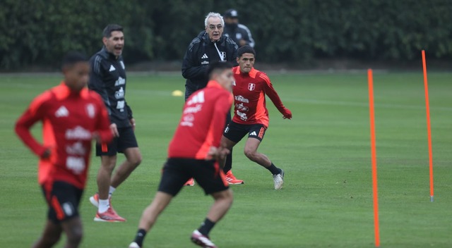 Así fue el primer día de entrenamiento de la Selección Peruana de cara a la fecha doble de septiembre por Eliminatorias. (Antonio Melgarejo/ @photo.gec)