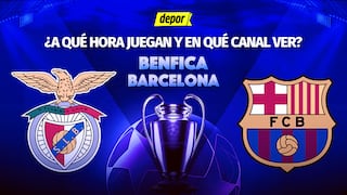 En qué canales ver Barcelona vs. Benfica: a qué hora juegan por Champions
